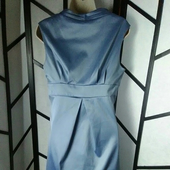Max & Cleo Blue Sleeveless Dress Size 10 NWOT - Picture 6 of 7